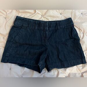 Loft Dark Blue Jean Short